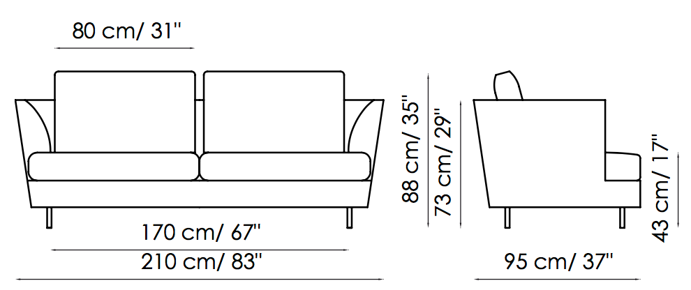 Bonaldo Lars Sofa