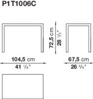 B&B Progetto Dinning Table