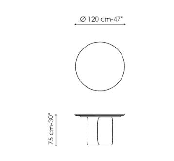 Bonaldo Mellow Dining Table