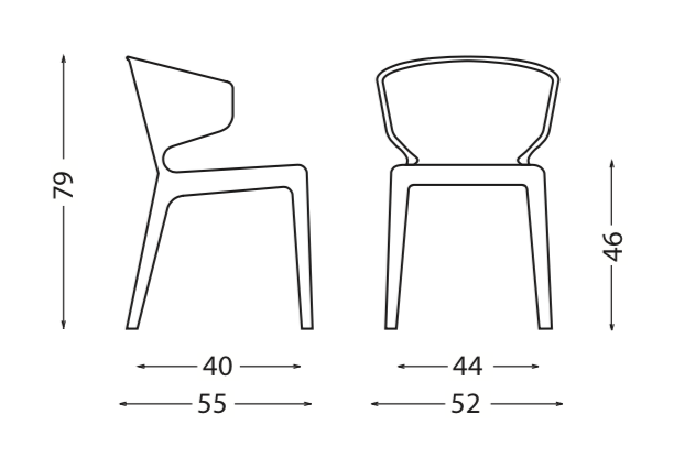 Cassina Hola Dining Chair