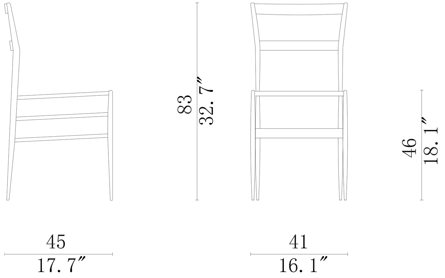 Cassina 699 Superleggera Dining Chair