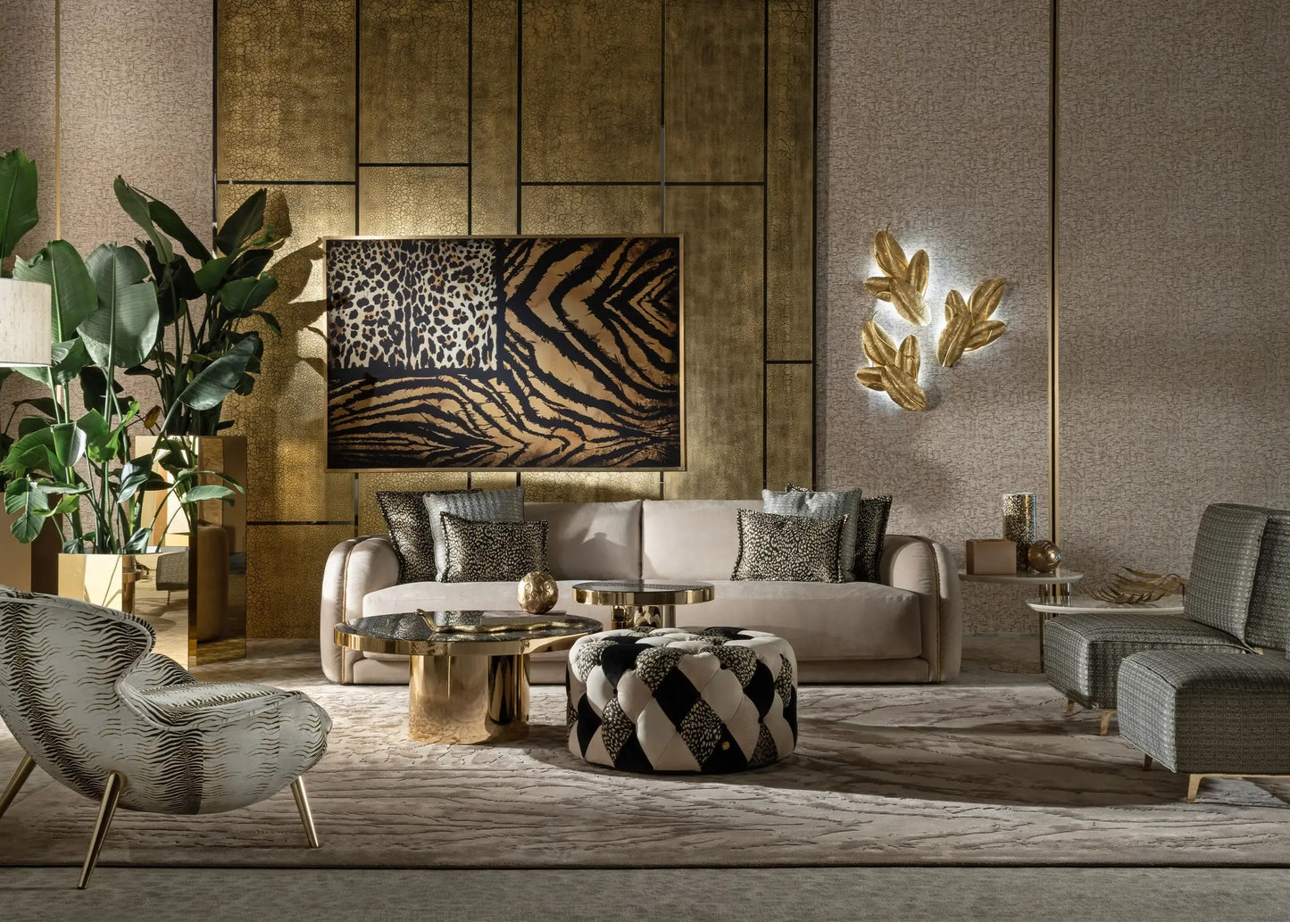 Roberto Cavalli Kruger Sofa
