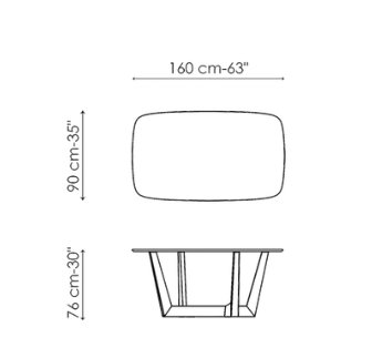 Bonaldo Art Dining Table