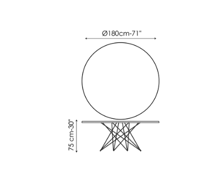 Bonaldo Octa Dining Table
