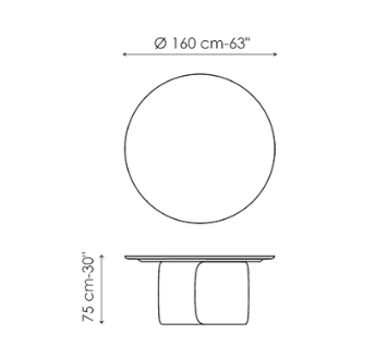 Bonaldo Mellow Dining Table