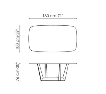 Bonaldo Art Dining Table