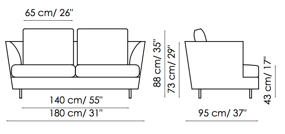 Bonaldo Lars Sofa