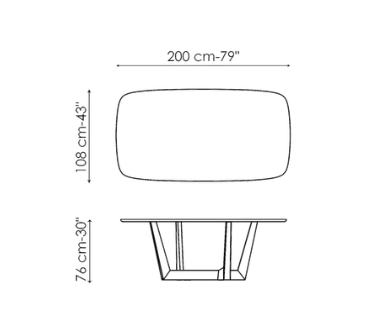 Bonaldo Art Dining Table