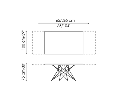 Bonaldo Octa Dining Table