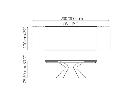 Bonaldo Prora Dining Table