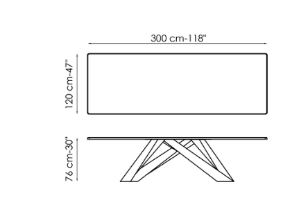 Bonaldo Big Dining Table