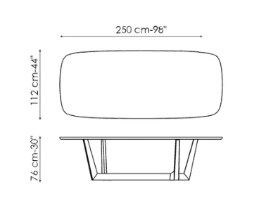 Bonaldo Art Dining Table