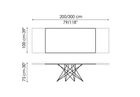 Bonaldo Octa Dining Table