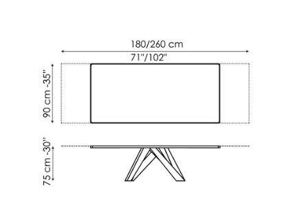 Bonaldo Big Dining Table