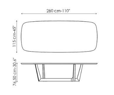 Bonaldo Art Dining Table