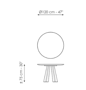 Bonaldo Torii Dining Table