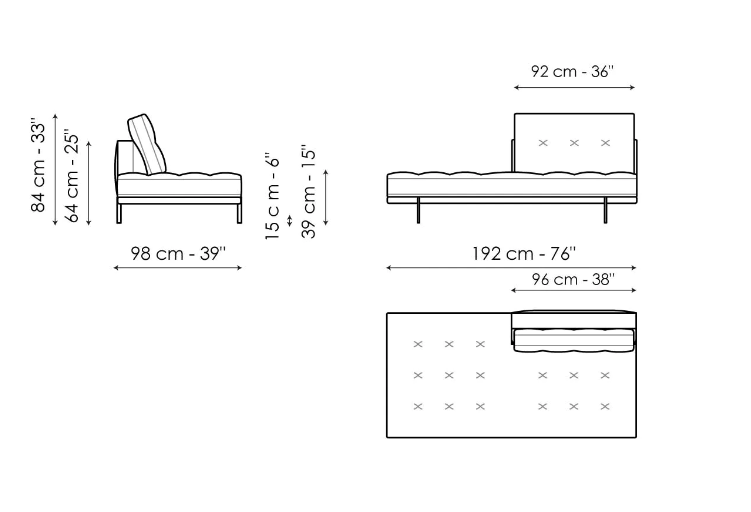 Bonaldo Maximilian Sofa