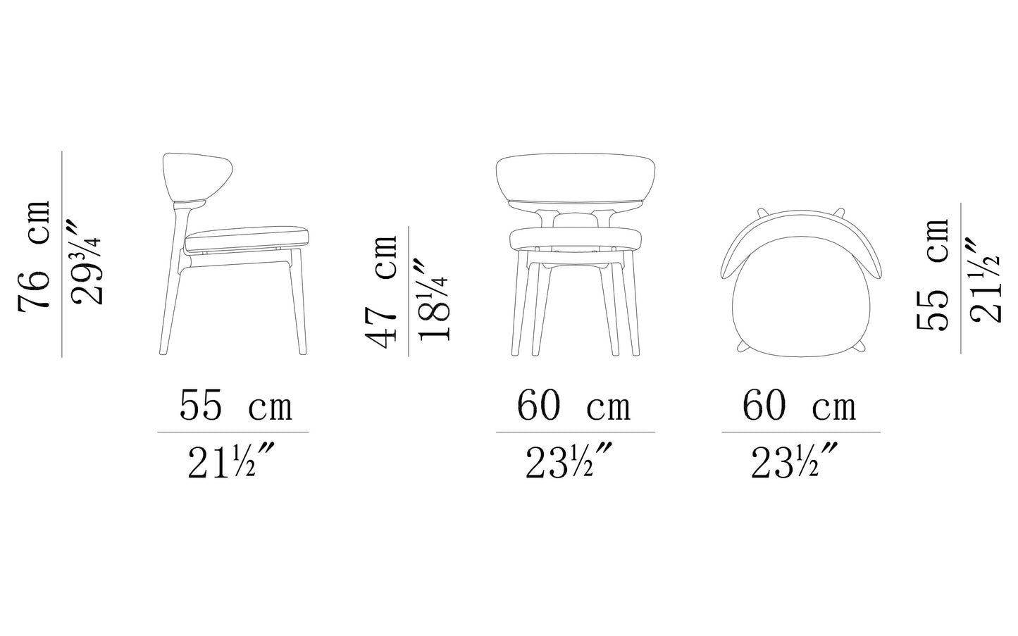 Baxter Clotilde Dinning Chair