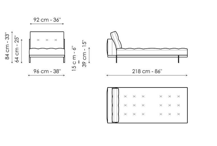 Bonaldo Maximilian Sofa