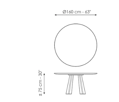 Bonaldo Torii Dining Table