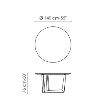 Bonaldo Art Dining Table