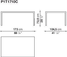 B&B Progetto Dinning Table