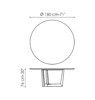Bonaldo Art Dining Table