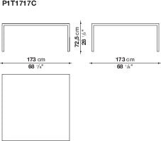 B&B Progetto Dinning Table