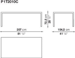 B&B Progetto Dinning Table