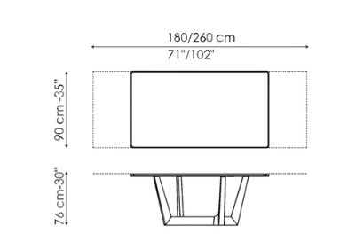 Bonaldo Art Dining Table