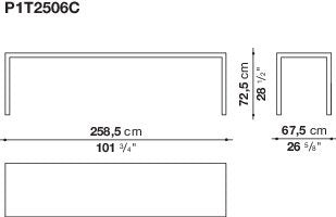 B&B Progetto Dinning Table