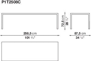 B&B Progetto Dinning Table
