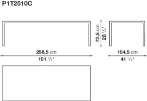 B&B Progetto Dinning Table