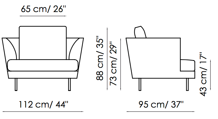 Bonaldo Lars Sofa