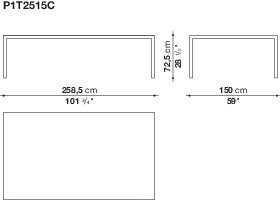 B&B Progetto Dinning Table