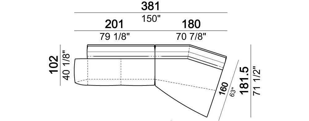 Arketipo Nash Sofa