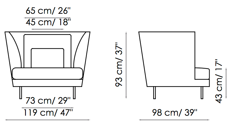 Bonaldo Lars Sofa