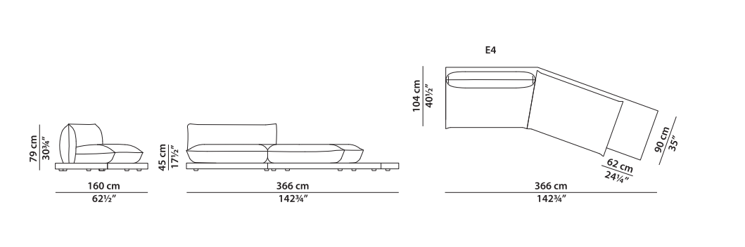 Baxter Aura Sofa