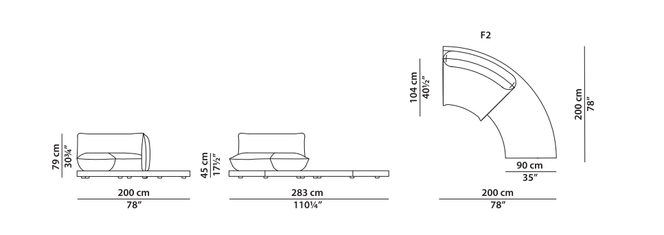Baxter Aura Sofa