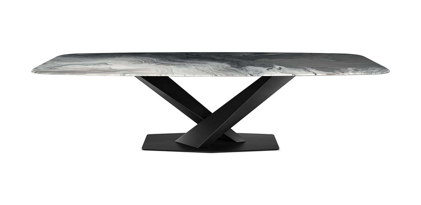 Cattelan Stratos Crystalart Dining Table