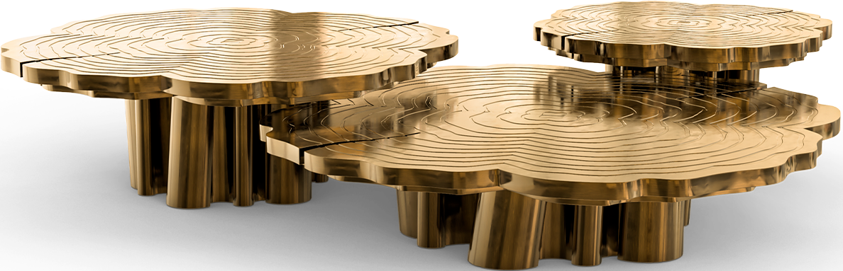 Boca Do Lobo Fortuna Patina Coffee Table
