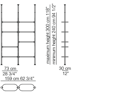 Arflex Alba Bookshelf