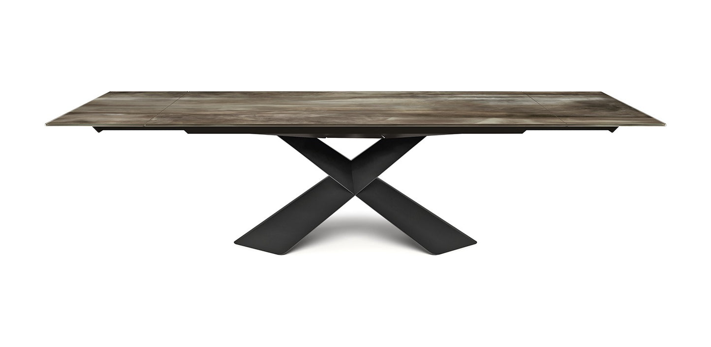Cattelan Tyron Crystalart Drive Dining Table