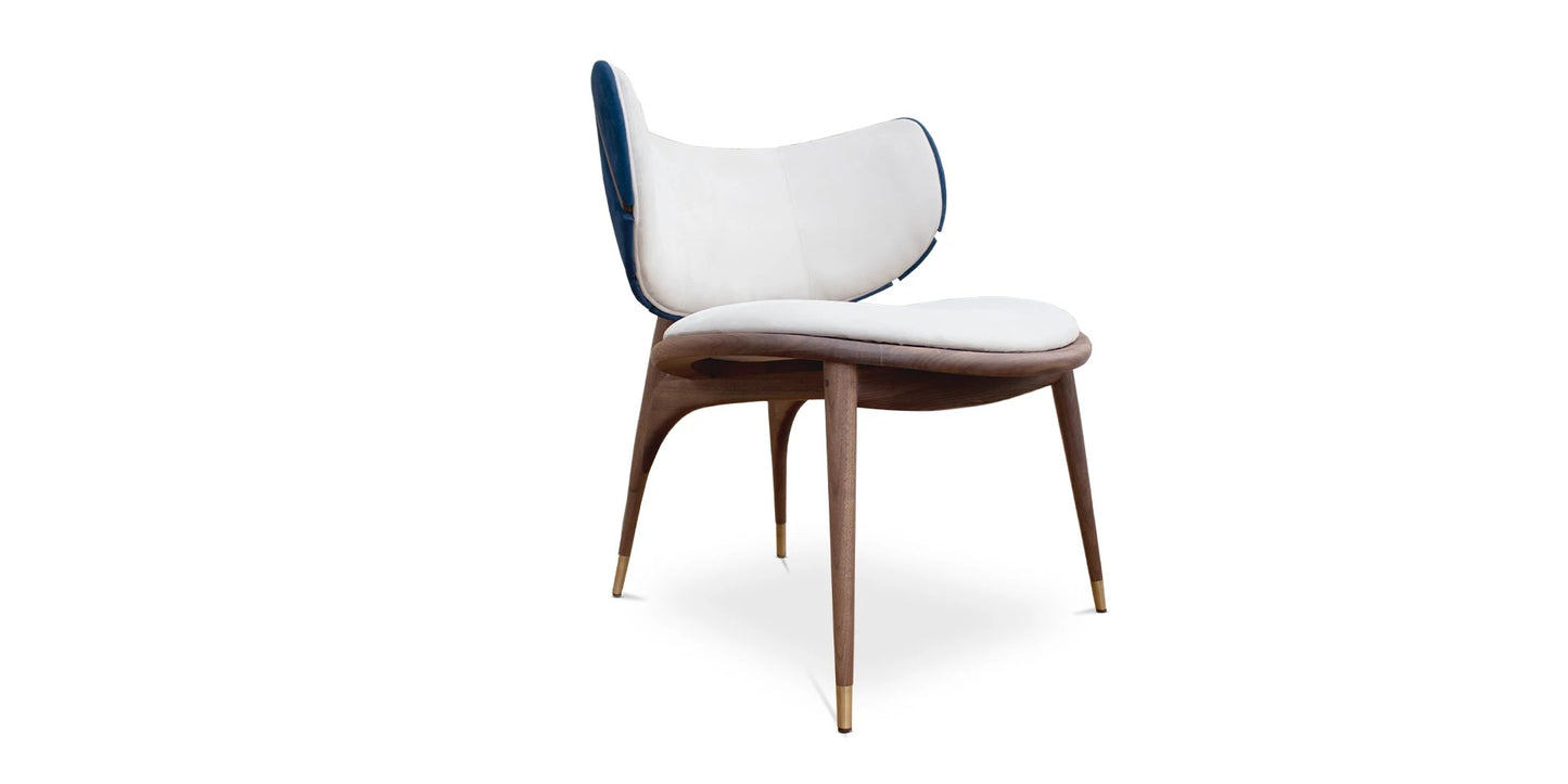 Alma De Luce Uchiwa Dining Chair