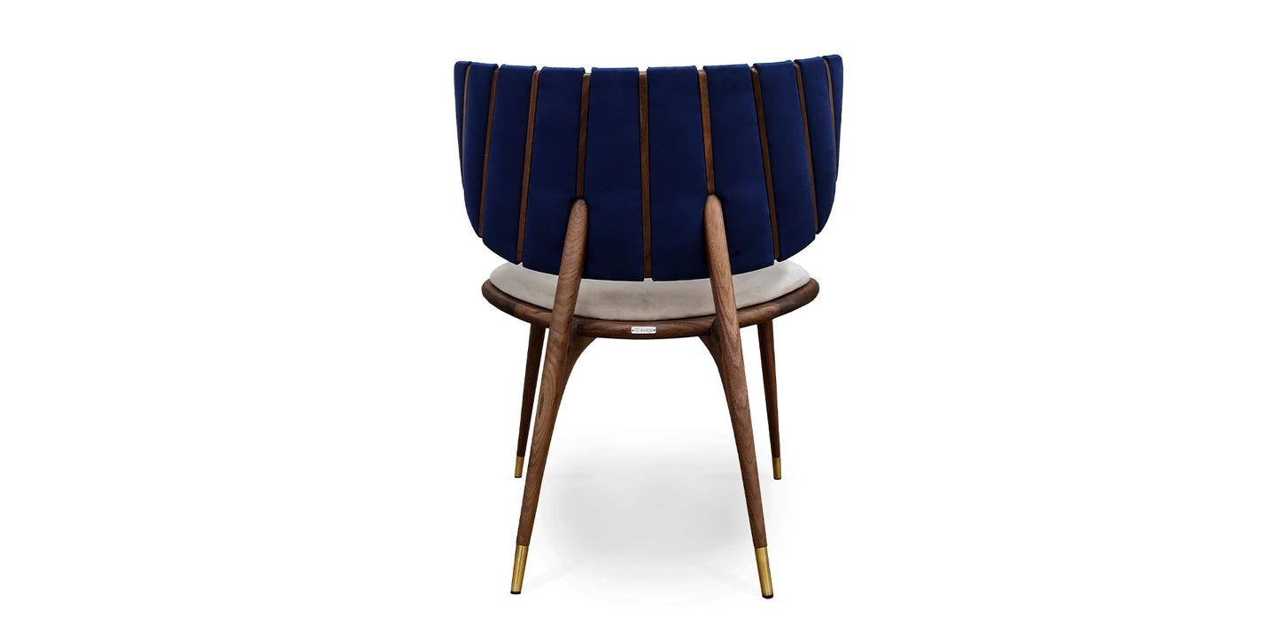 Alma De Luce Uchiwa Dining Chair