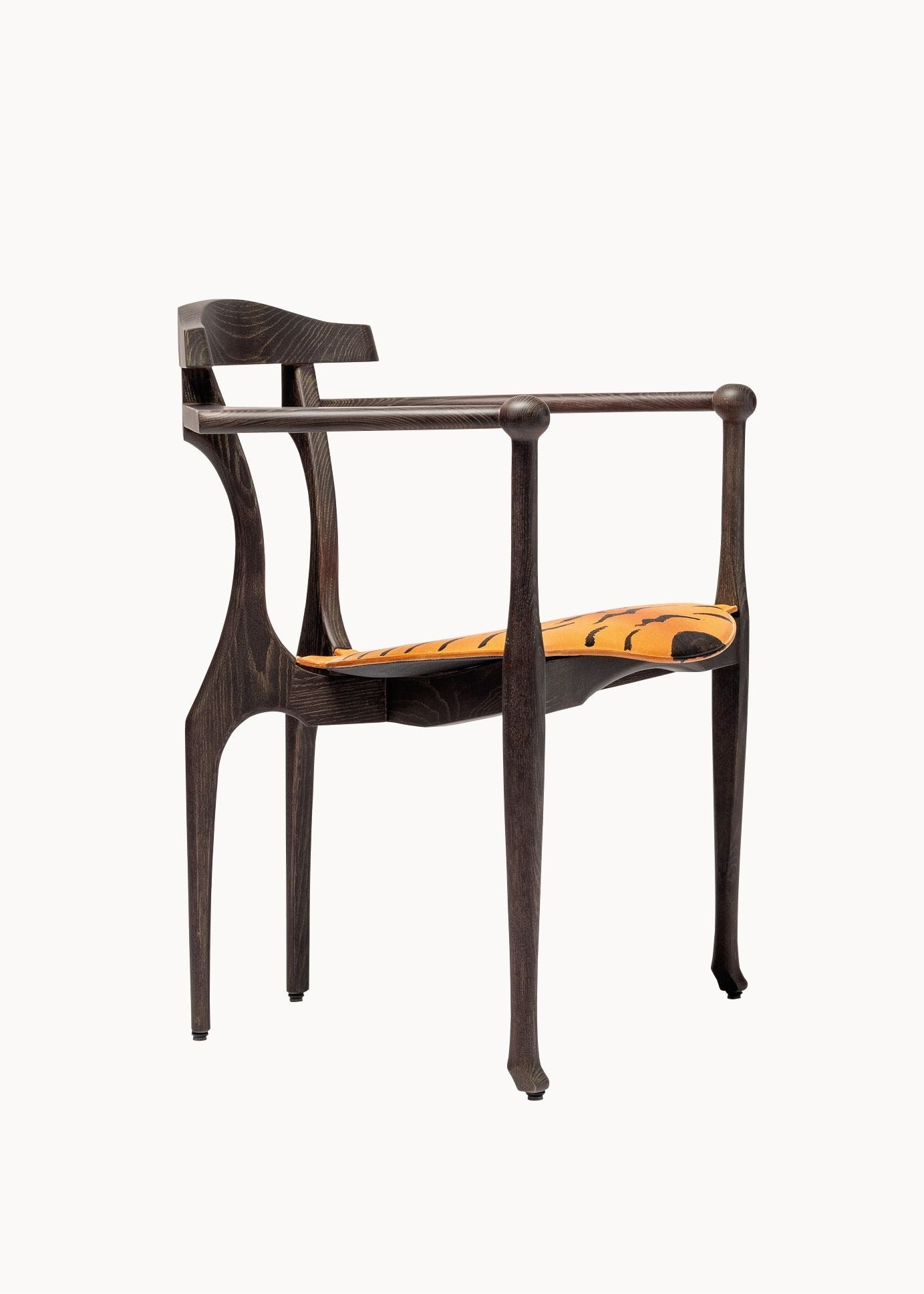 Bd Barcelona Tiger Art Gaulino Leisure Chair