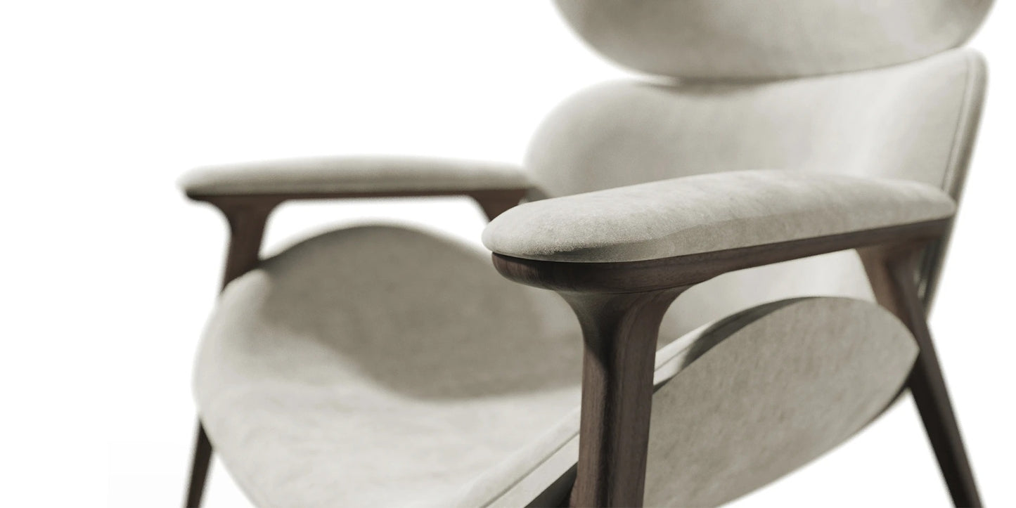 Alma De Luce Khepri Tall Leisure Chair