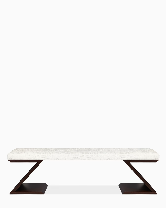 Armani Gardenia Bench