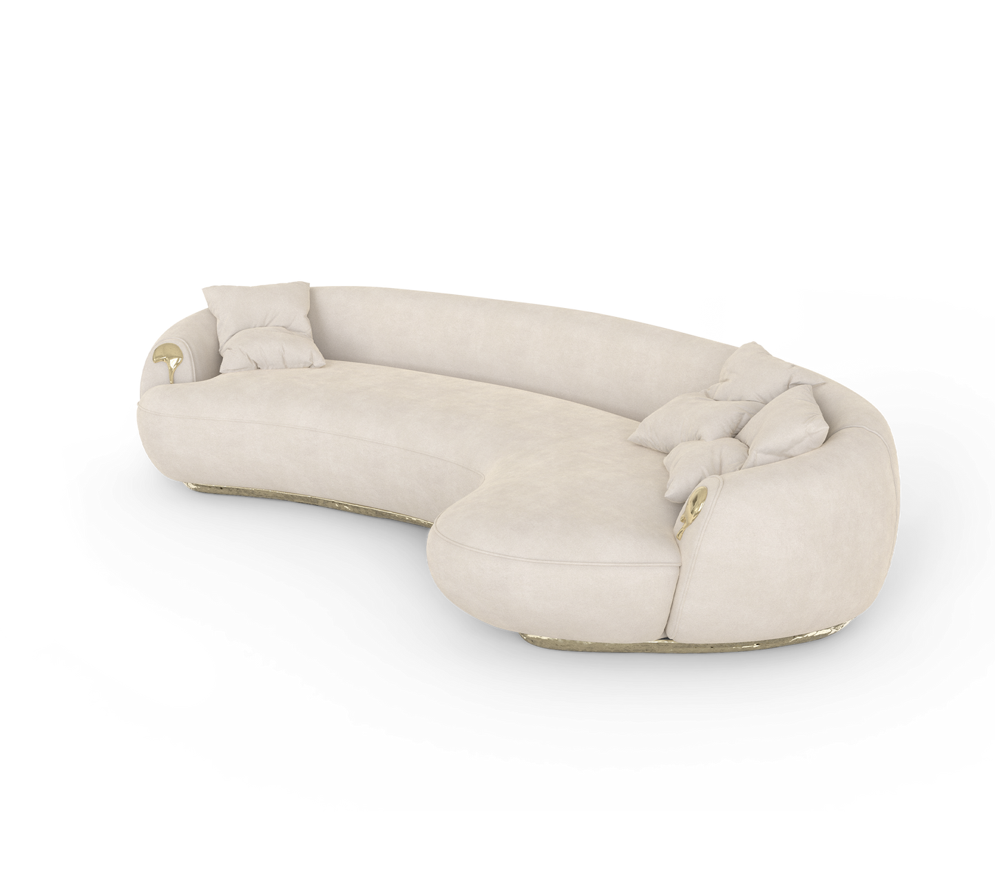 Boca Do Lobo  Soleil Curved Sofa
