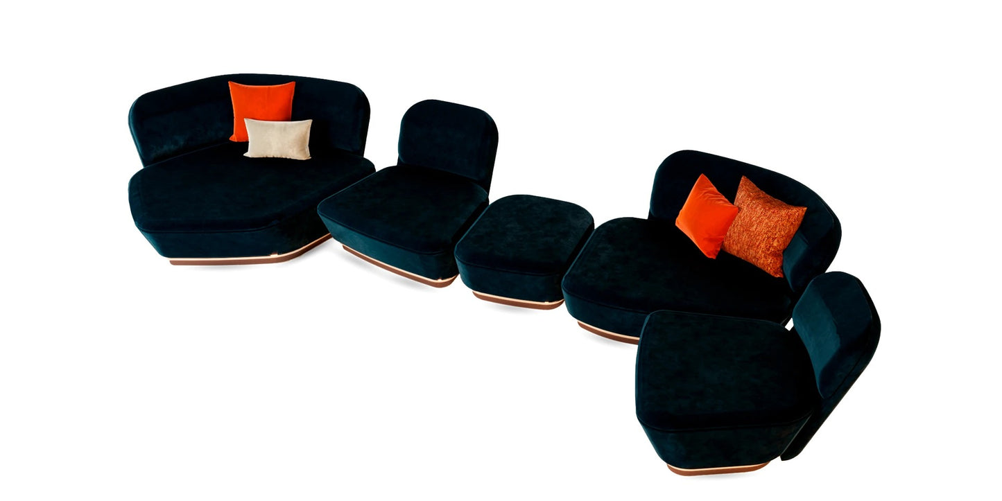 Alma De Luce Al-Hijr Modular Lt 03 Sofa